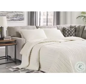 Mahoney Pebble 2 Piece RAF Chaise Sleeper Sectional