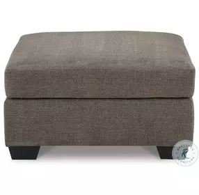 Mahoney Chocolate Oversized Accent Ottoman