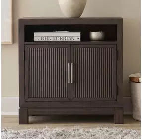 Urban Cut Caffe 2 Door Bedside Chest with USB Charging