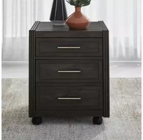 Modern Edge Caffe 3 Drawer Castered Filing Cabinet