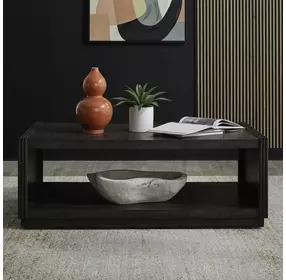 Modern Edge Caffe Rectangular Cocktail Table