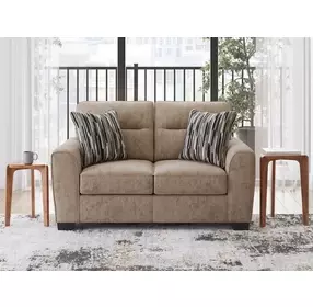 Olten Mocha 67" Loveseat