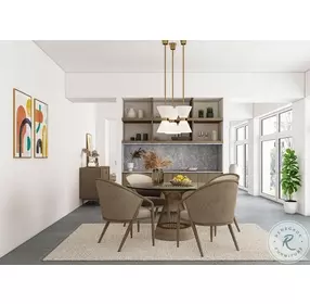 Finn Beige Woven Dining Chair