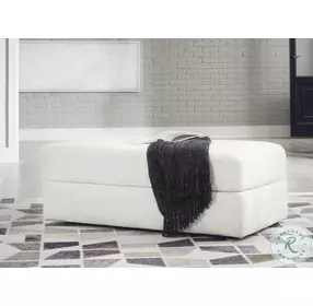 Karinne Linen Oversized Accent Ottoman