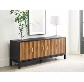 Monogram Walnut 81" TV Stand