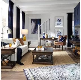 Soho Loft Cordovian Brown Sofa Table