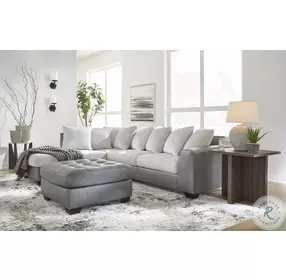 Clairette Court Alloy Oversized Accent Ottoman