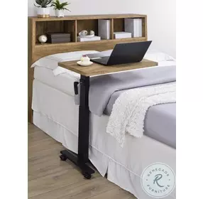 Westpark Mango Height Adjustable Mobile Bedside Table