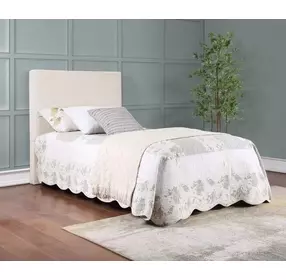 Izzy Sand Twin Upholstered Headboard