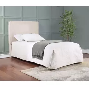 Izzy Sand Twin Classic Panel Headboard