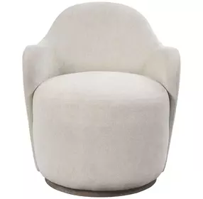 Elements Ivory Barrel Chair