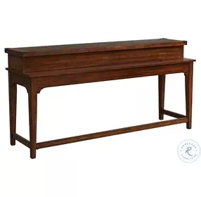 Aspen Skies Russet Brown Console Bar Set