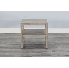 Maple Haze Natural 24" Rectangular Chair Side Table