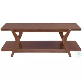 Stratton Walnut Cocktail Table