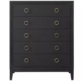 Aurora Peppercorn 5 Drawer Chest