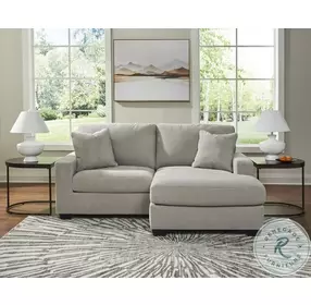 Amesley Smoke 85" Sofa Chaise Sectional