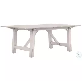 Alcove Belgian Ivory Rectangular Extendable Dining Room Set