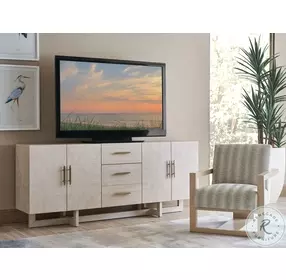 Silverstone Light Taupe Sorenson 3 Drawer TV Stand