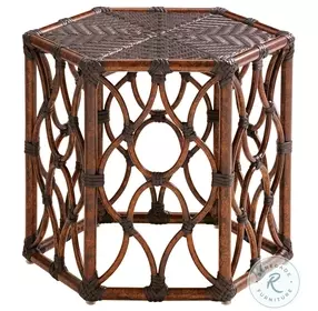 Royal Kahala Black Sands Brown Bunching Occasional Table Set