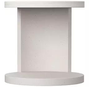 Stratum Mist And Fossil Side Table
