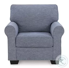 Carissa Manor Denim Performance Fabric Chair