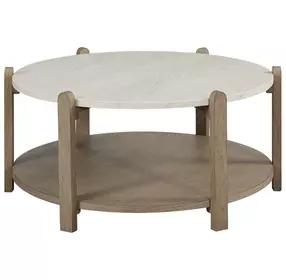 Elements Toffee Stone Top Occasional Table Set