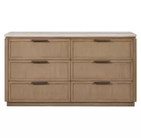 Elements Toffee Dresser Rope Drawer Fronts