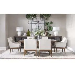 Artisans Place White Upholstered Host Chair Set of 2