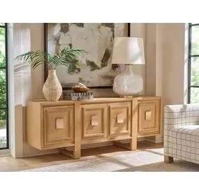 Studio Designs Tan 78" Morella TV Stand