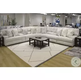 Carmen Porcelain 7 Piece Modular Power Reclining Sectional