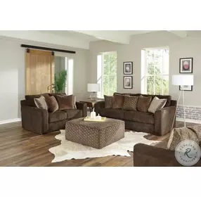 Midwood Brindle Cocktail Ottoman