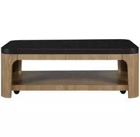 Blue Mallee Brown and Black Occasional Table Set
