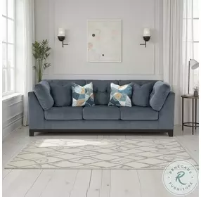 Maxon Place Navy 100" Sofa