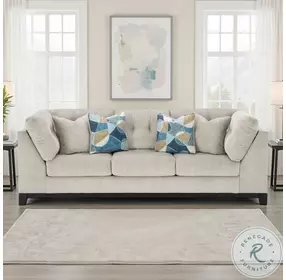 Maxon Place Stone 100" Sofa