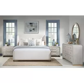 Miramar Oyster 3 Drawer Chest Nightstand