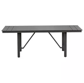 Navarro Outdoor Dining Mocha Outdoor Rectangular Dining Room Set
