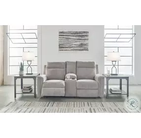 Barnsana Ash Power Reclining Console Loveseat