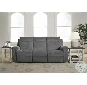 Barnsana Gravel Power Reclining Sofa