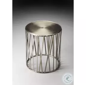 Kruse Industrial Chic Metalworks Drum Table
