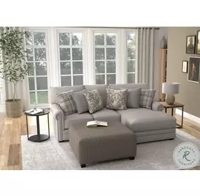 Livingston Slate 40" Ottoman