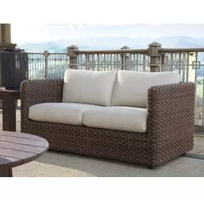 Kilimanjaro Beige Outdoor 62" Loveseat