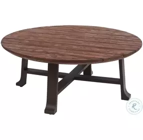 Kilimanjaro Tobacco Outdoor Round Occasional Table Set