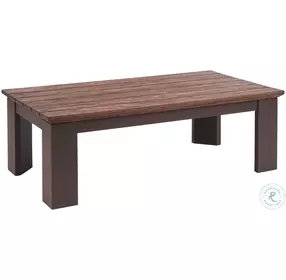 Kilimanjaro Tobacco Outdoor Rectangular Occasional Table Set