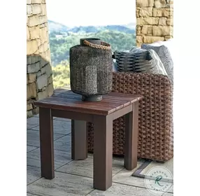 Kilimanjaro Tobacco Outdoor Serving End Table