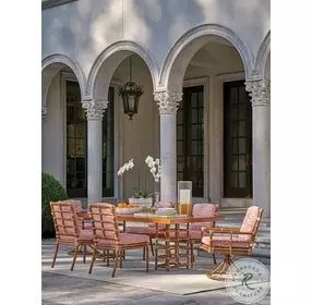 Sandpiper Bay Brown Outdoor Rectangular Dining Table