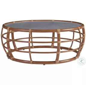 Sandpiper Bay Brown Outdoor Round Occasional Table Set