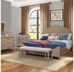 Wilmington Sand Queen Panel Bed