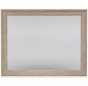 Wilmington Sand Rectangle Wood Mirror