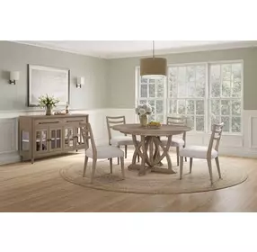 Wilmington Sand Ladderback Dining Chair Set of 2