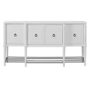 Wilmington White Breakfront Side Board